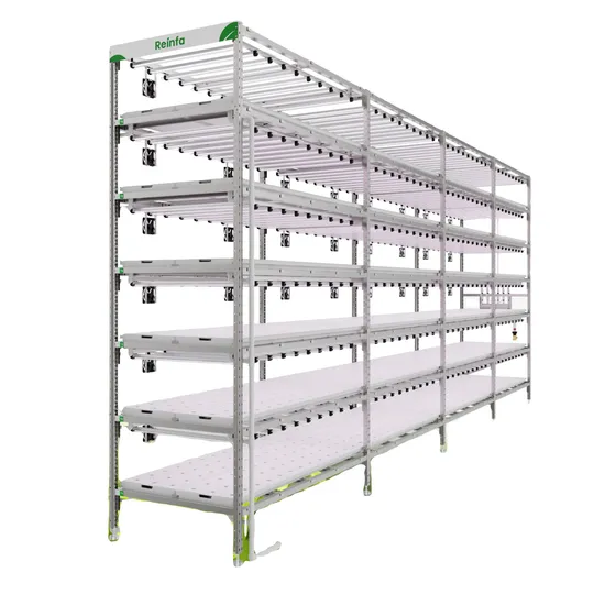 NFT Vertical Hydroponic System with Full Spectrum LED