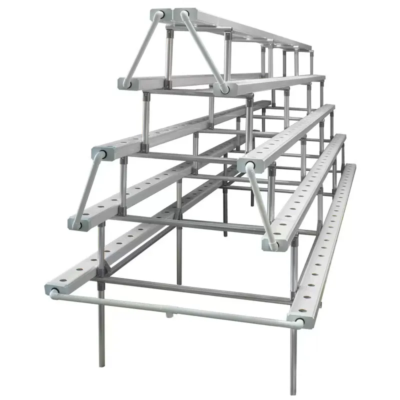 Sistemas Hidropónicos Verticales en Zig-Zag